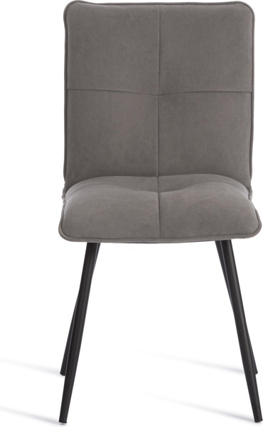 Изображение товара Стул Tetchair Sweet флок (серый/черный)