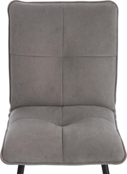 Изображение товара Стул Tetchair Sweet флок (серый/черный)