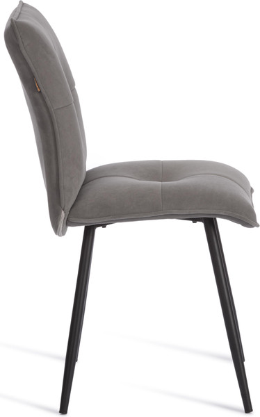 Изображение товара Стул Tetchair Sweet флок (серый/черный)