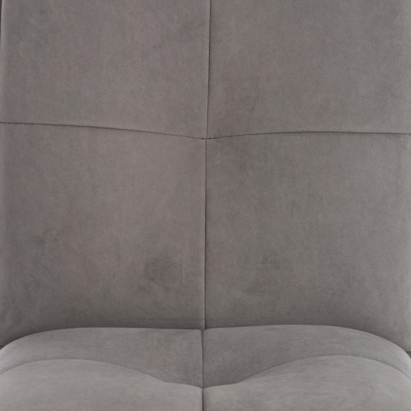 Изображение товара Стул Tetchair Sweet флок (серый/черный)