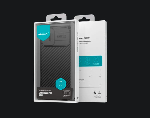 Изображение товара Чехол-накладка Nillkin CamShield Pro для iPhone 16 (черный)