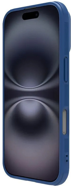 Изображение товара Чехол-накладка Nillkin CamShield Pro для iPhone 16 (синий)