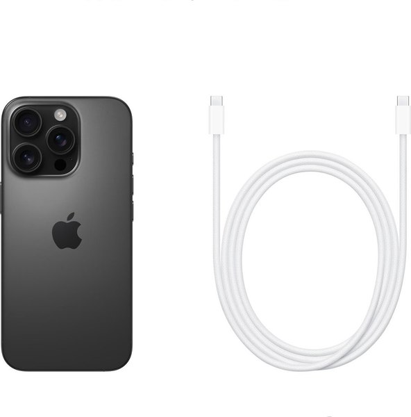 Изображение товара Смартфон Apple iPhone 16 Pro 512GB (черный титан)