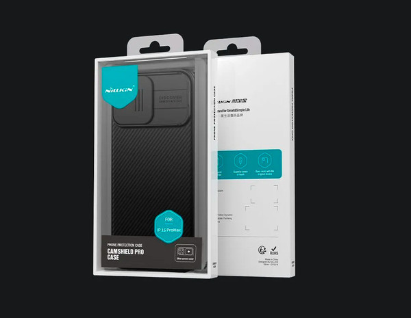 Изображение товара Чехол-накладка Nillkin CamShield Pro для iPhone 16 Pro Max (черный)