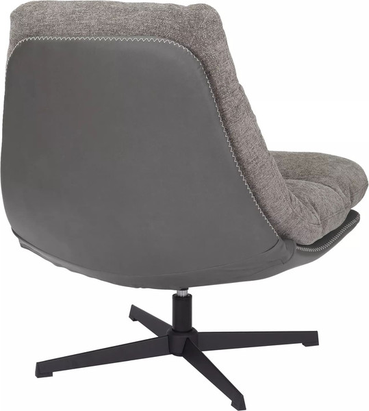 Изображение товара Кресло мягкое Signal Felicia (Raven 07 серый/черный матовый)