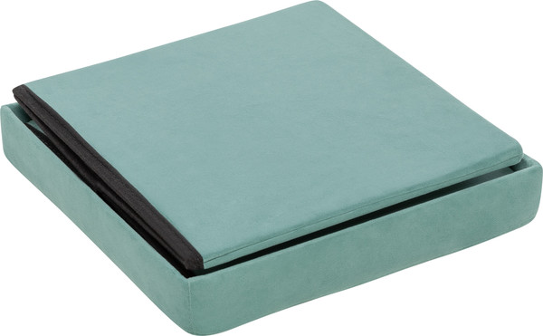 Изображение товара Пуф Импэкс Leset Плуто складной с крышкой  (велюр Velutto 43/зеленый)
