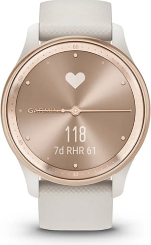 Изображение товара Умные часы Garmin Vivomove Trend 40.4мм / 010-02665-01 (персиковый/слоновая кость)