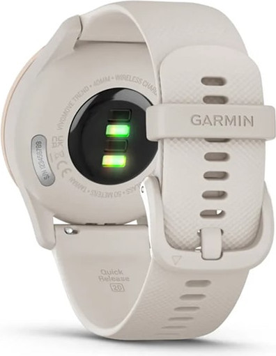 Изображение товара Умные часы Garmin Vivomove Trend 40.4мм / 010-02665-01 (персиковый/слоновая кость)