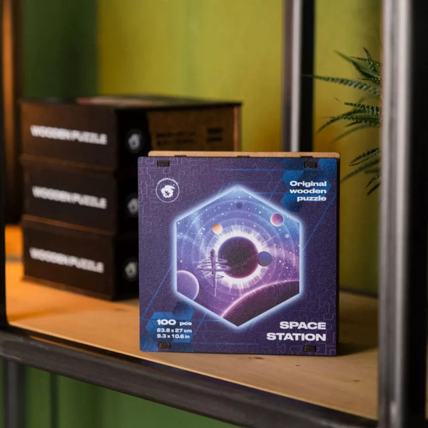 Изображение товара Пазл Unidragon Космическая станция / 4502-08 (100эл)