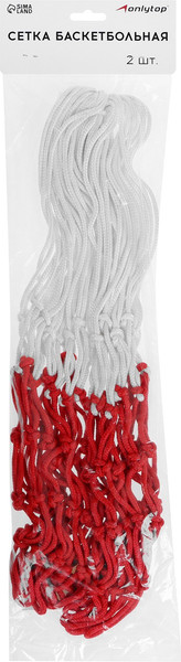 Изображение товара Сетка для баскетбольного кольца Onlytop 534785 (2шт)