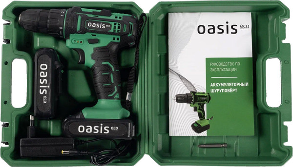 Изображение товара Аккумуляторная дрель-шуруповерт Oasis Eco AS -14V Eco