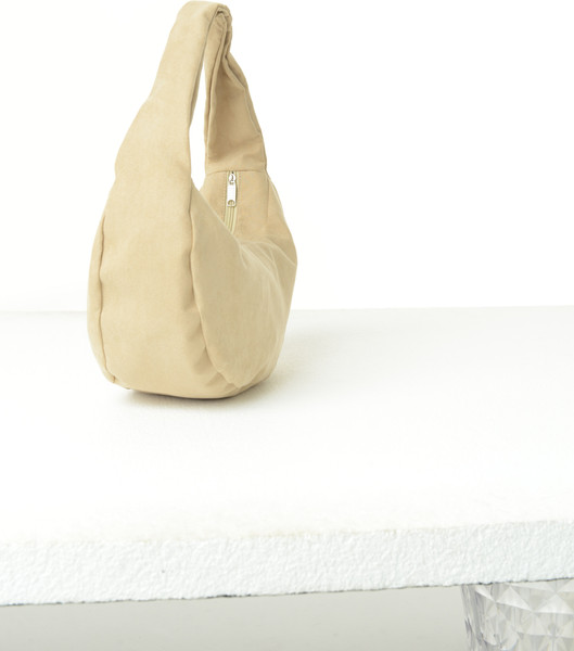 Изображение товара Сумка MT.Style Hobo Velour (бежевый)