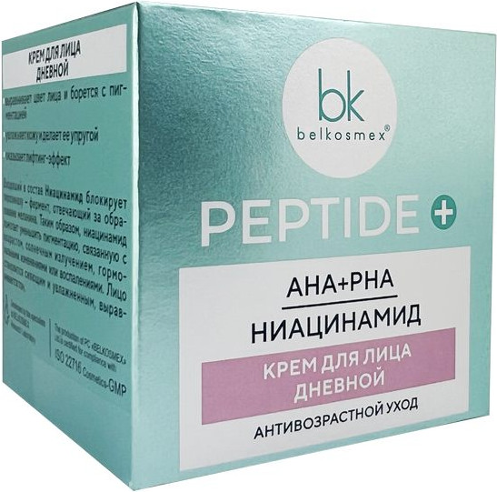 Изображение товара Крем для лица BelKosmex Peptide+ дневной (45г)
