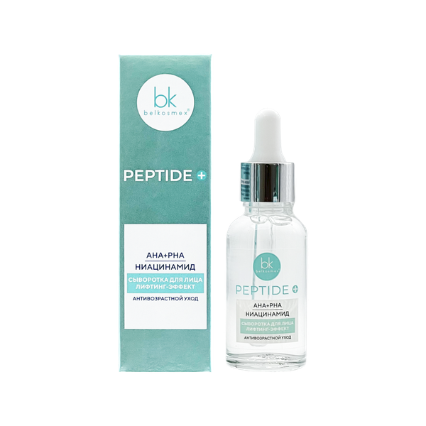 Изображение товара Сыворотка для лица BelKosmex Peptide+ лифтинг-эффект (30г)