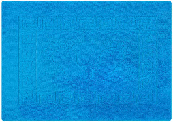 Изображение товара Коврик для ванной АртПостель Ножки Арт Дизайн на резиновой основе 45x65 (голубой)