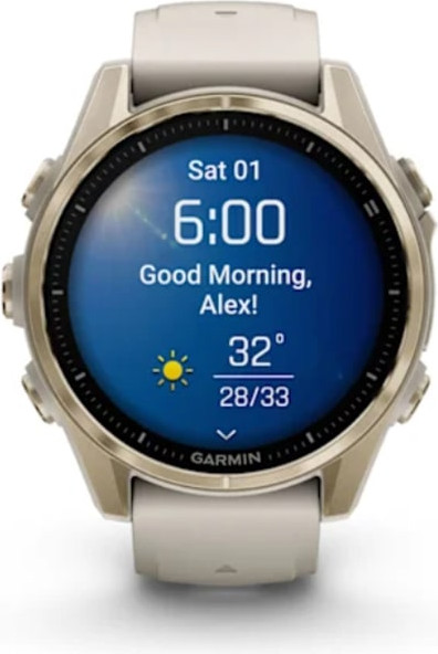 Изображение товара Умные часы Garmin Fenix 8 AMOLED Sapphire 43mm / 010-02903-11 (золото/дымчато-серый)