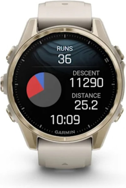 Изображение товара Умные часы Garmin Fenix 8 AMOLED Sapphire 43mm / 010-02903-11 (золото/дымчато-серый)