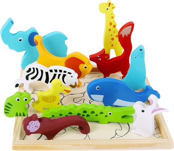 Изображение товара Развивающая игра Brauberg Kids. Дикие животные / 665250