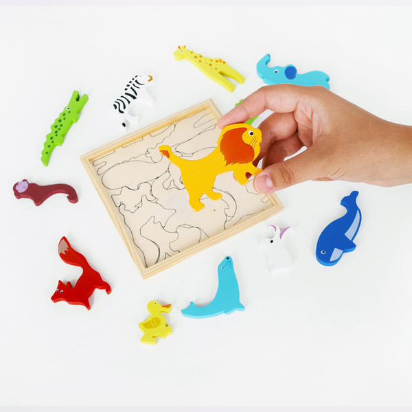 Изображение товара Развивающая игра Brauberg Kids. Дикие животные / 665250