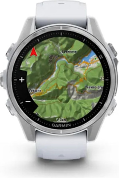 Изображение товара Умные часы Garmin Fenix 8 AMOLED 43mm / 010-02903-00 (серебристый/белый)