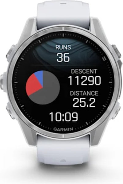 Изображение товара Умные часы Garmin Fenix 8 AMOLED 43mm / 010-02903-00 (серебристый/белый)