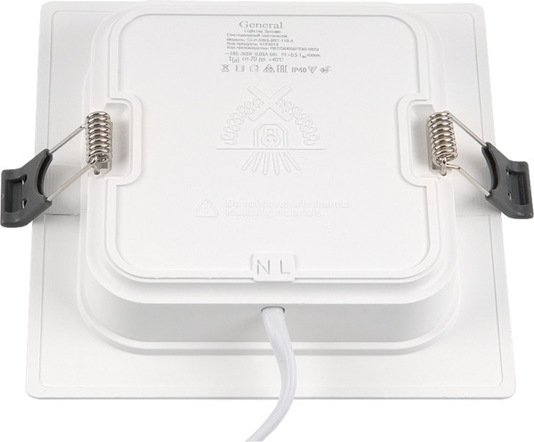 Изображение товара Точечный светильник General Lighting GLP-SW3-9BT-118-4 / 412413