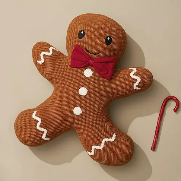 Изображение товара Подушка декоративная Tkano New Year Essential TK24-CU0022 (Classy gingerbread)