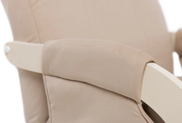 Изображение товара Кресло-маятник Импэкс Milli Кьяра с карманами (слоновая кость/ткань V 18)