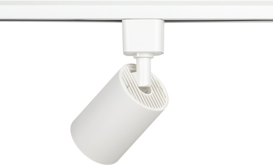 Изображение товара Трековый светильник ЭРА TR76 GU10 WH / Б0063984 (белый)