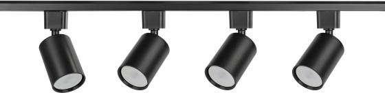Изображение товара Трековый светильник ЭРА TR70-SET4-GU10-BK / Б0063956 (4шт)