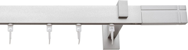 Изображение товара Карниз для штор Эскар Хай Тек Кросс 1-рядный / 4113340 (3.4м, сатин)