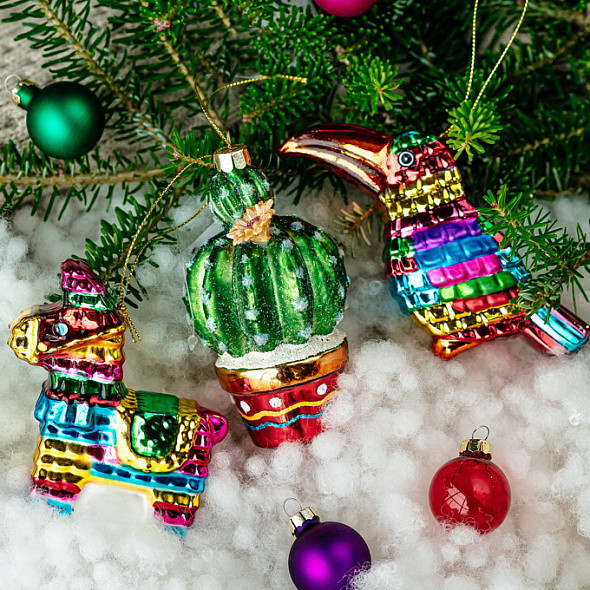 Изображение товара Елочная игрушка Gisela Graham Carnival. Пиньята / 02209