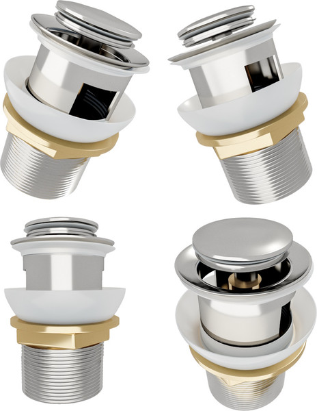 Изображение товара Донный клапан Teymi T140125 (хром)