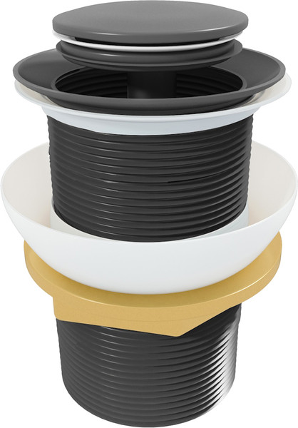 Изображение товара Донный клапан Teymi T140127 (черный матовый)