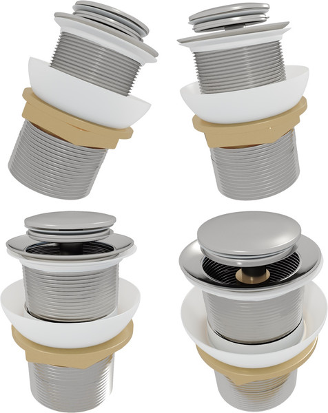 Изображение товара Донный клапан Teymi T140128 (хром)