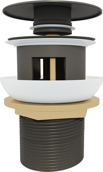 Изображение товара Донный клапан Teymi T140203 (графит матовый)