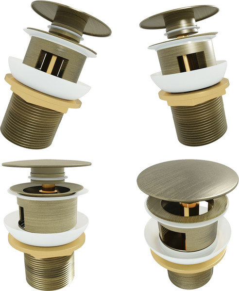 Изображение товара Донный клапан Teymi T140204 (бронзовый матовый)