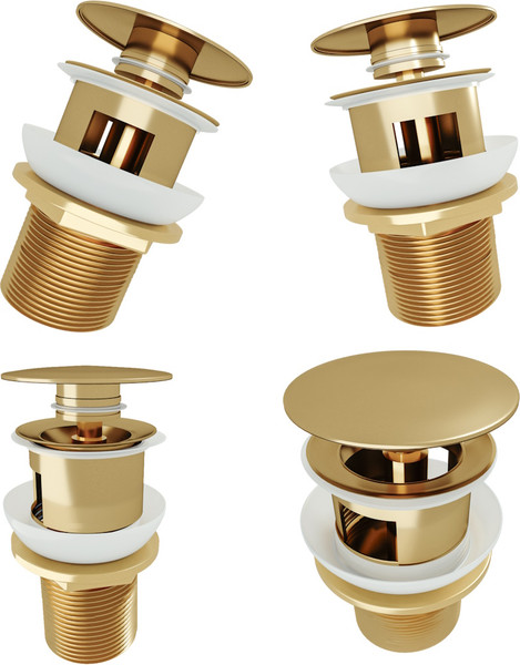 Изображение товара Донный клапан Teymi T140205 (золото глянцевое)