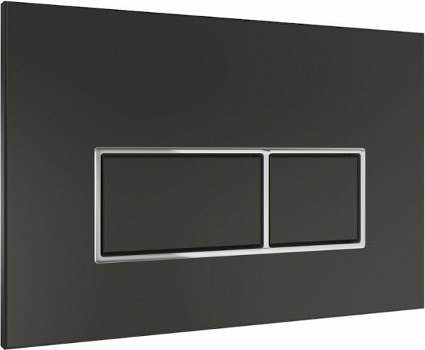 Изображение товара Кнопка для инсталляции Teymi Helmi / T70205 (черный матовый/хром)