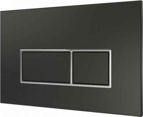 Изображение товара Кнопка для инсталляции Teymi Helmi / T70205 (черный матовый/хром)