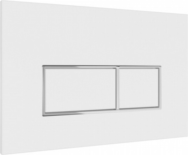 Изображение товара Кнопка для инсталляции Teymi Helmi / T70206 (белый матовый/хром)