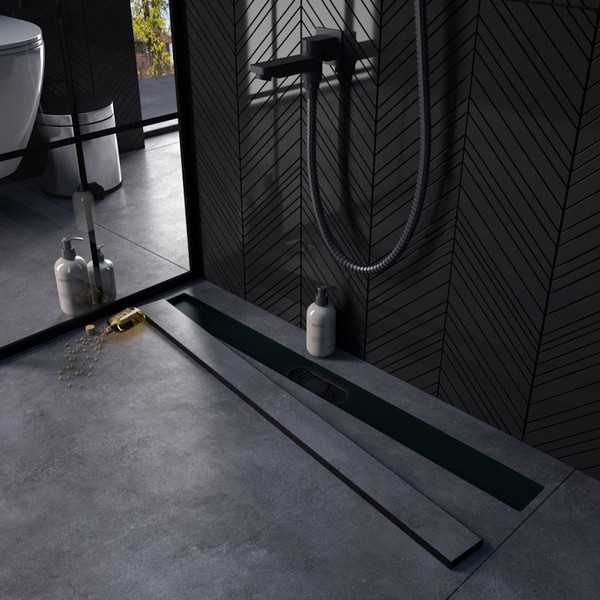 Изображение товара Трап для душа Teymi Aina Prime 80 / T90011 (черный)