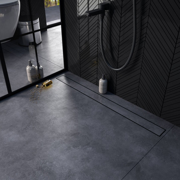 Изображение товара Трап для душа Teymi Aina Prime 80 / T90011 (черный)