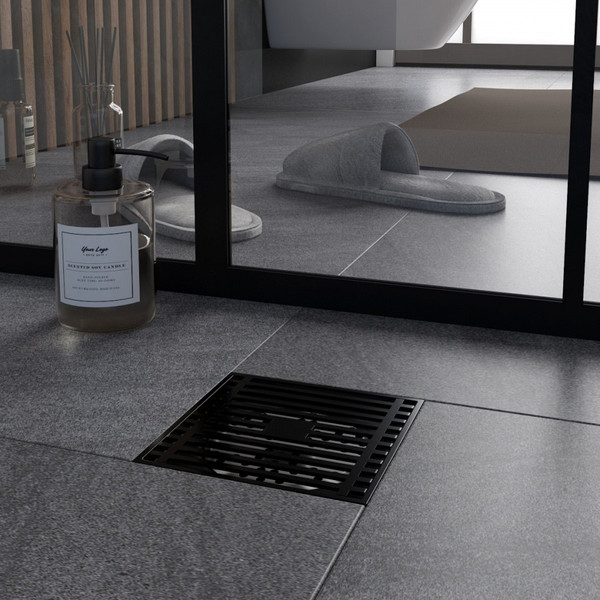 Изображение товара Трап для душа Teymi Helmi / T90321 (черный)