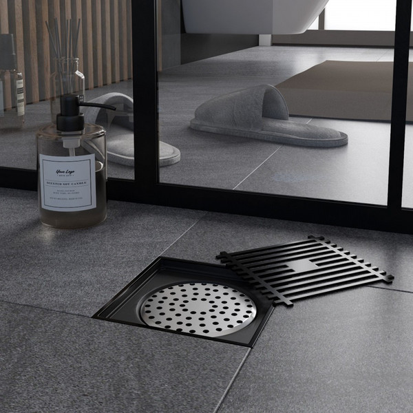 Изображение товара Трап для душа Teymi Helmi / T90321 (черный)