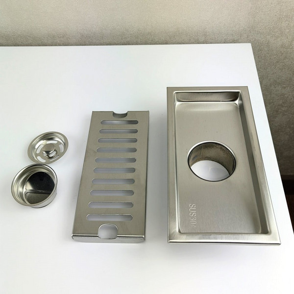 Изображение товара Трап для душа Teymi Helmi / T90325 (нержавеющая сталь)