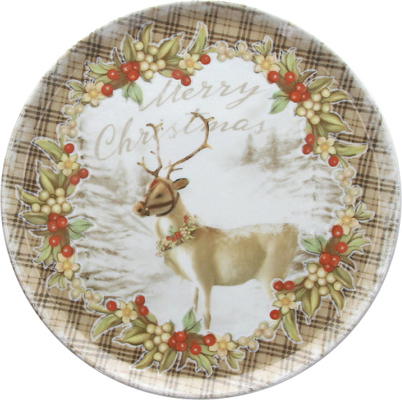 Изображение товара Блюдо Andrea Fontebasso Christmas Cinzia. Tartan / CI0PN319041