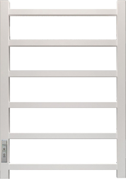 Изображение товара Полотенцесушитель электрический GRANULA Квадро 50x80 (терморегулятор с таймером слева, белый глянец)