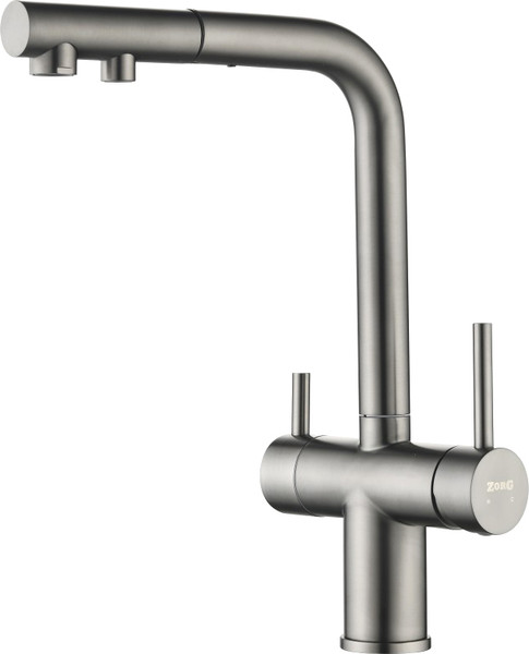 Изображение товара Смеситель ZORG Atos (Premium PVD Gunblack)