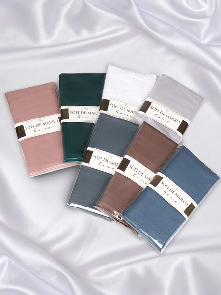 Изображение товара Наволочка Sofi de Marko Мармис 70x70 / НВ-мс-70x70брз (бежевый/розовый)